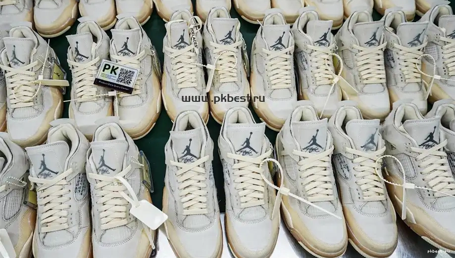 JORDAN SAIL OFF-WHITE TO READY SHIP RETRO MATERIALS RETAIL 4 0602